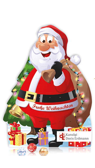 Adventskalender Weihnachtsmann Lindt & Sprüngli